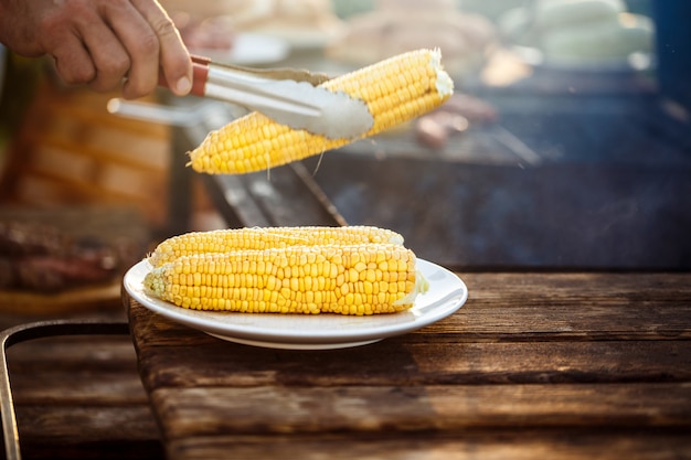 Grilled <a href=https://www.tgkadee.com/Healthy-Meals/Corn-on-the-Cob-The-Ultimate-Guide-to-Perfectly-Cooked-Ears.html target=_blank class=infotextkey>corn on the cob</a>: The Perfect Summer Side Dish