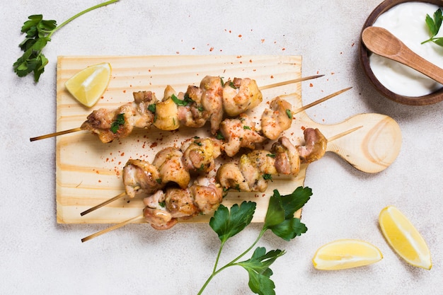 Grilled Chicken Kabob <a href=https://www.tgkadee.com/Healthy-Meals/How-Long-to-Cook-Drumsticks-at--Degrees-Fahrenheit.html target=_blank class=infotextkey>cooking time</a>s: Perfect Kabobs Every Time