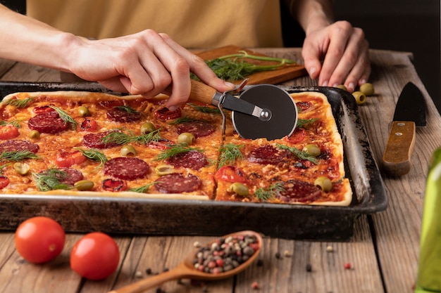 Pizza <a href=https://www.tgkadee.com/Healthy-Meals/How-Long-to-Cook-Drumsticks-at--Degrees-Fahrenheit.html target=_blank class=infotextkey>cooking time</a> at 450 Degrees: The Ultimate Guide