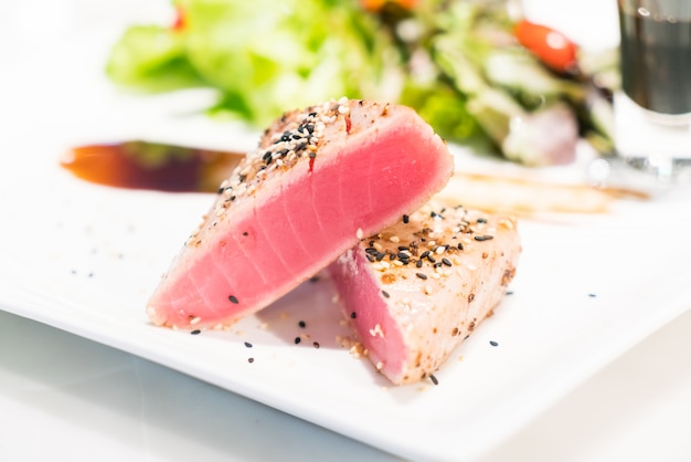 <a href=https://www.tgkadee.com/Healthy-Meals/Ahi-Tuna-Recipes-The-Ultimate-Guide-to-Cooking-Perfect-Tuna.html target=_blank class=infotextkey>ahi tuna steak</a> Recipe: Perfect Sear and Flavor